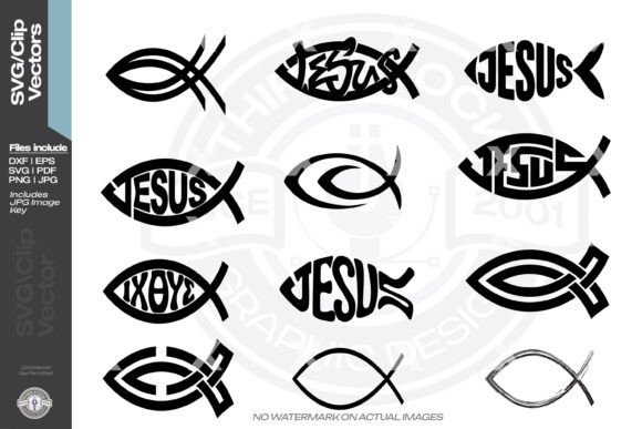Download Christian Ichthys Fish Symbols - Symbols Collection