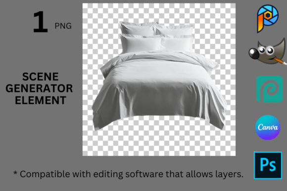 Download Scene Generator PNG Elements Pack BED 3 - Pack Collection